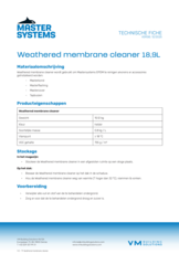 Wheatered membrane cleaner - TF